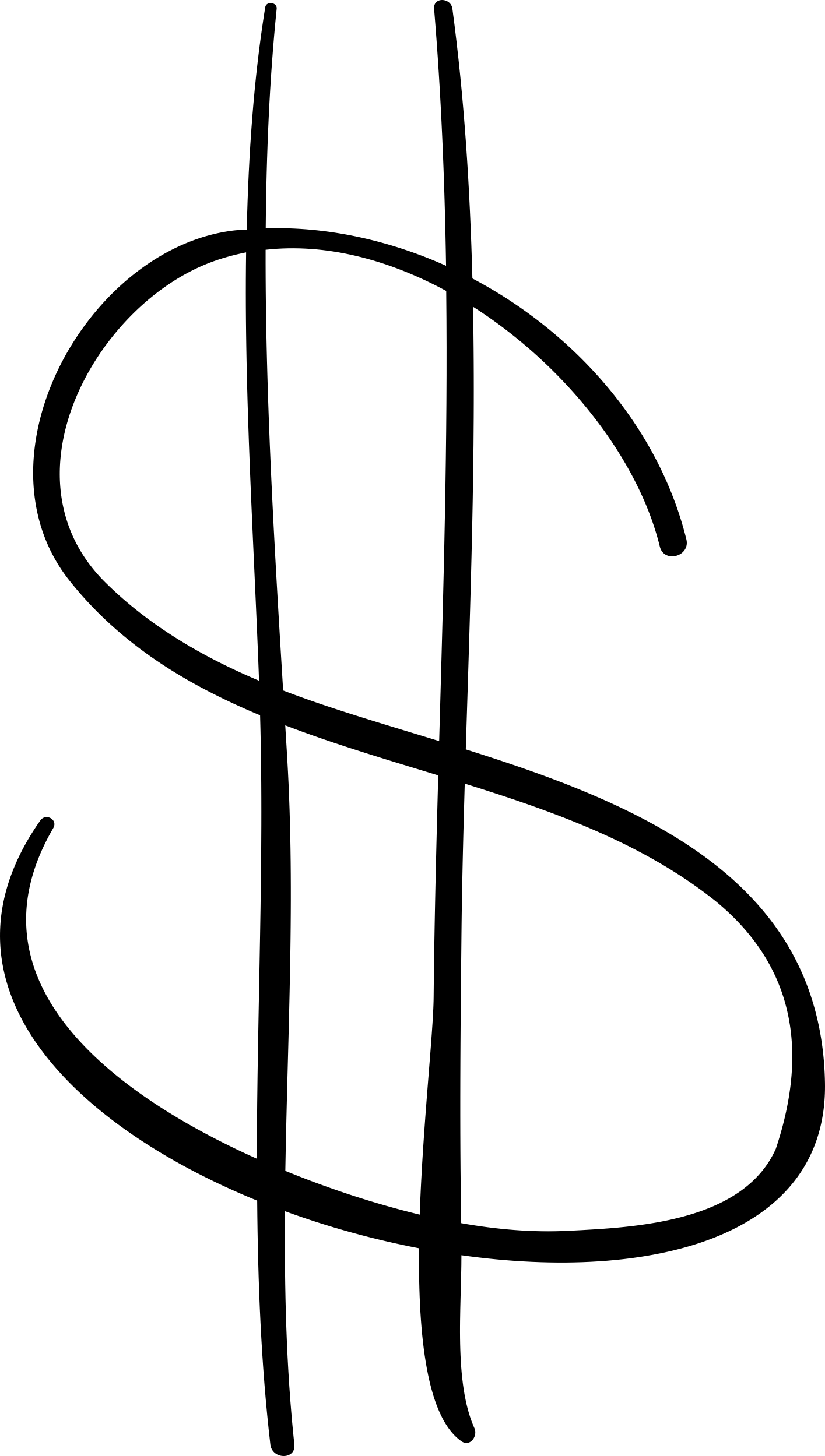 Dollar Sketched Thin Sign Stencil Svg Design File Free Vectors